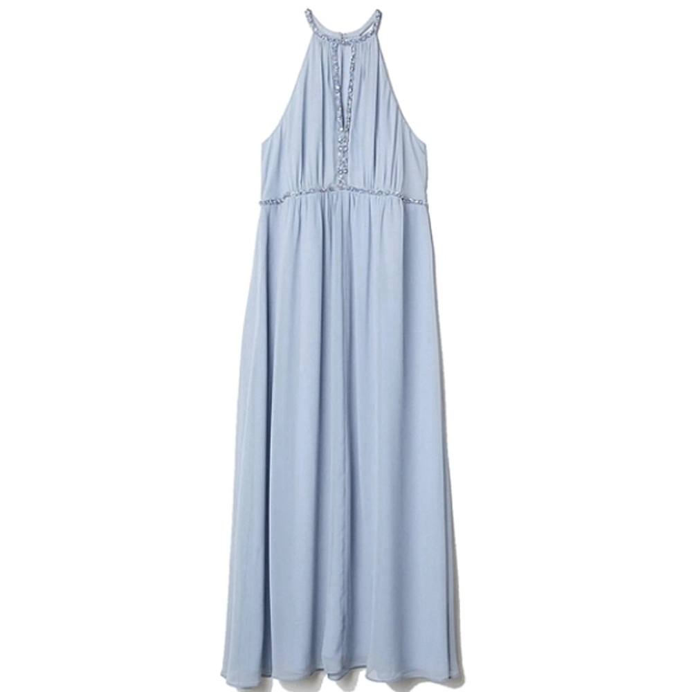 H&M Powder Blue Formal Maxidress